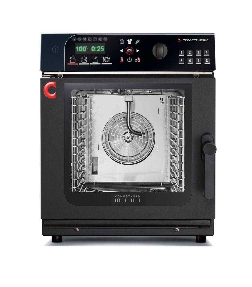 Пароконвектомат Convotherm mini Standard 6.06 Black левосторонняя дверь