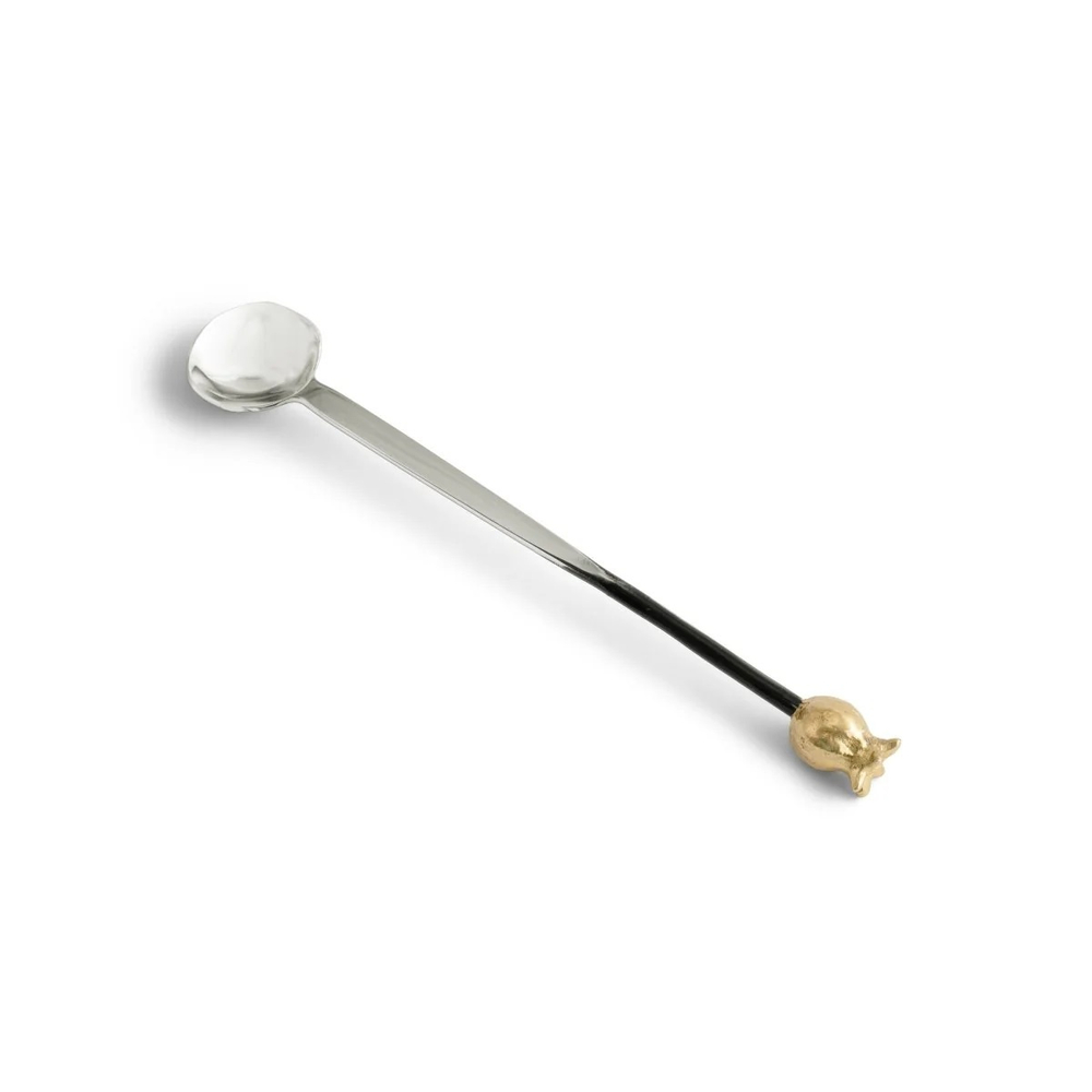 Турка для кофе с ложкой Michael Aram Pomegranate Silver & Gold средняя