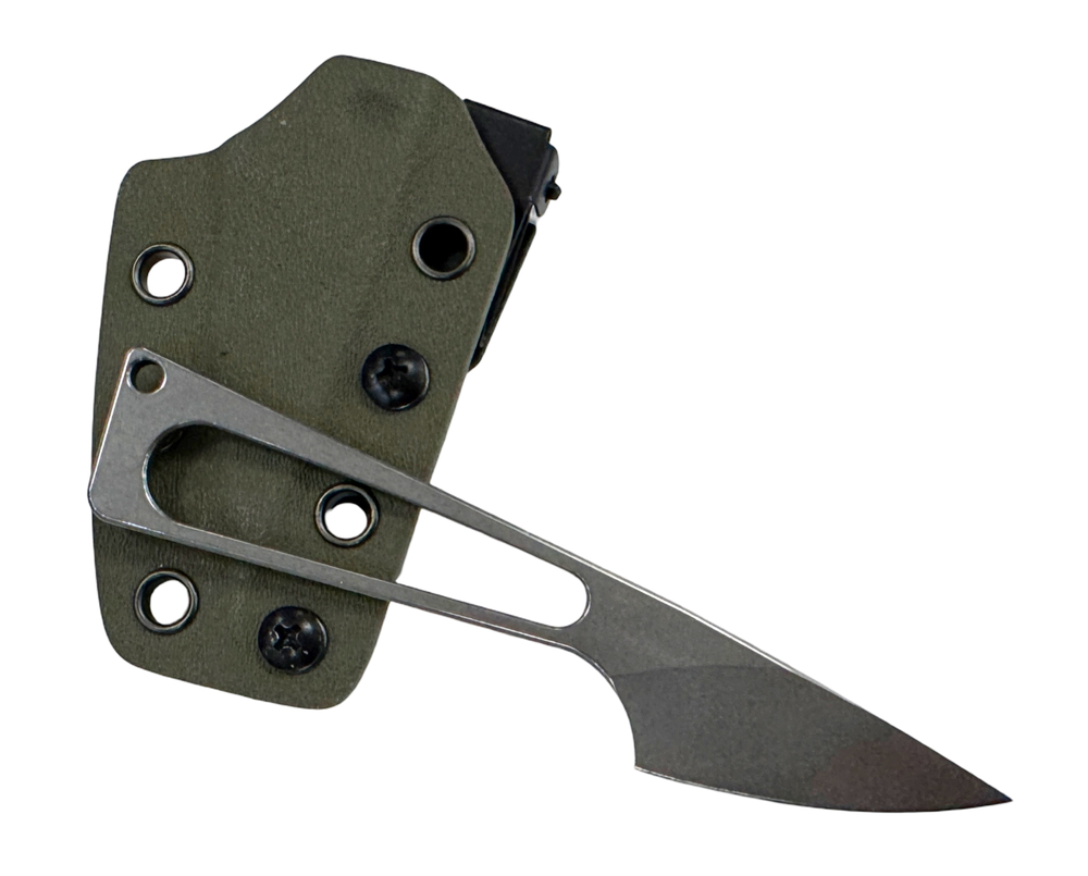 Скелетный нож Daggerr Sharx 2.0, сталь 8Cr13MOV, ножны Olive kydex, SHXOL