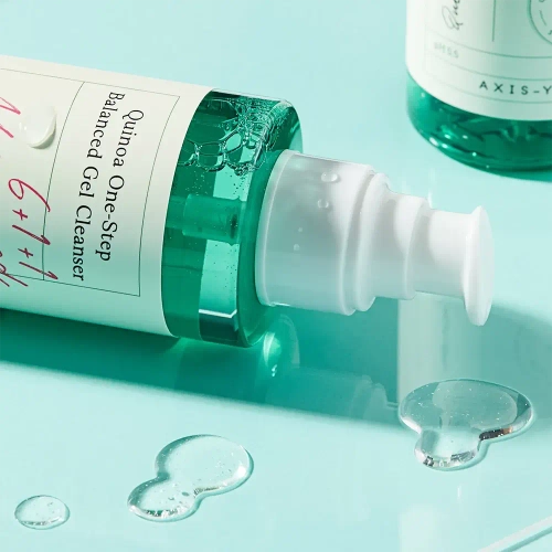 AXIS-Y Quinoa One Step Balanced Gel Cleanser универсальный очищающий гель с киноа