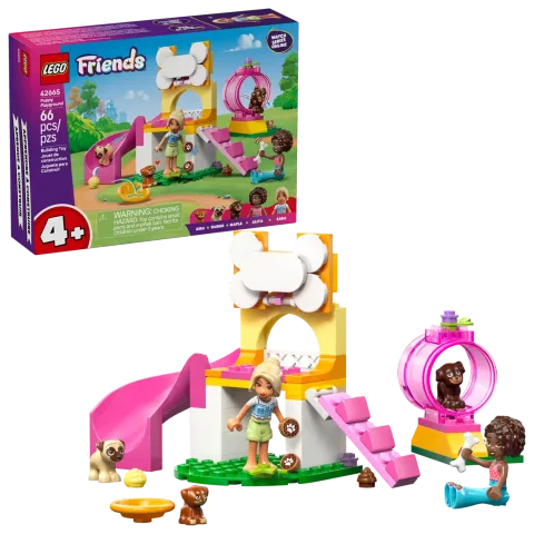 Конструктор LEGO Friends 42665 Игровая площадка для щенков