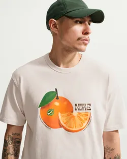 Футболка мужская NIKE U NSW TEE LSE PREM ORANGE