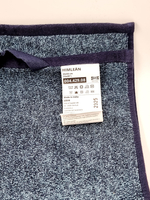 IKEA Полотенце гостевое HIMLEAN темно-синий/меланж, с петелькой, 30х50 см (из Финляндии)