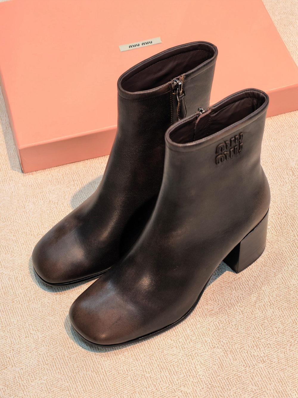 Ботильоны Miu Miu