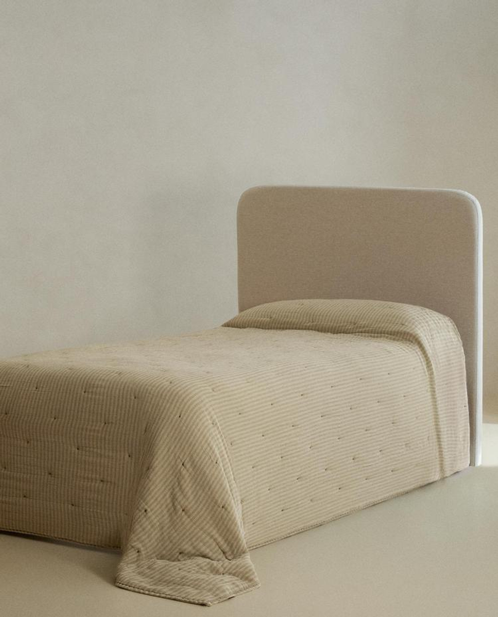 ZARA HOME ДЕТСКОЕ ОДЕЯЛО В ПОЛОСКУ, ЗЕЛЕНЫЙ