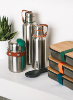 Термос black+blum, food flask, 400 мл, оранжевый