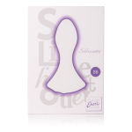 Перезаряжаемый фиолетовый вибромассажер Silhouette S5 - 10,25 см. (Цвет: фиолетовый)