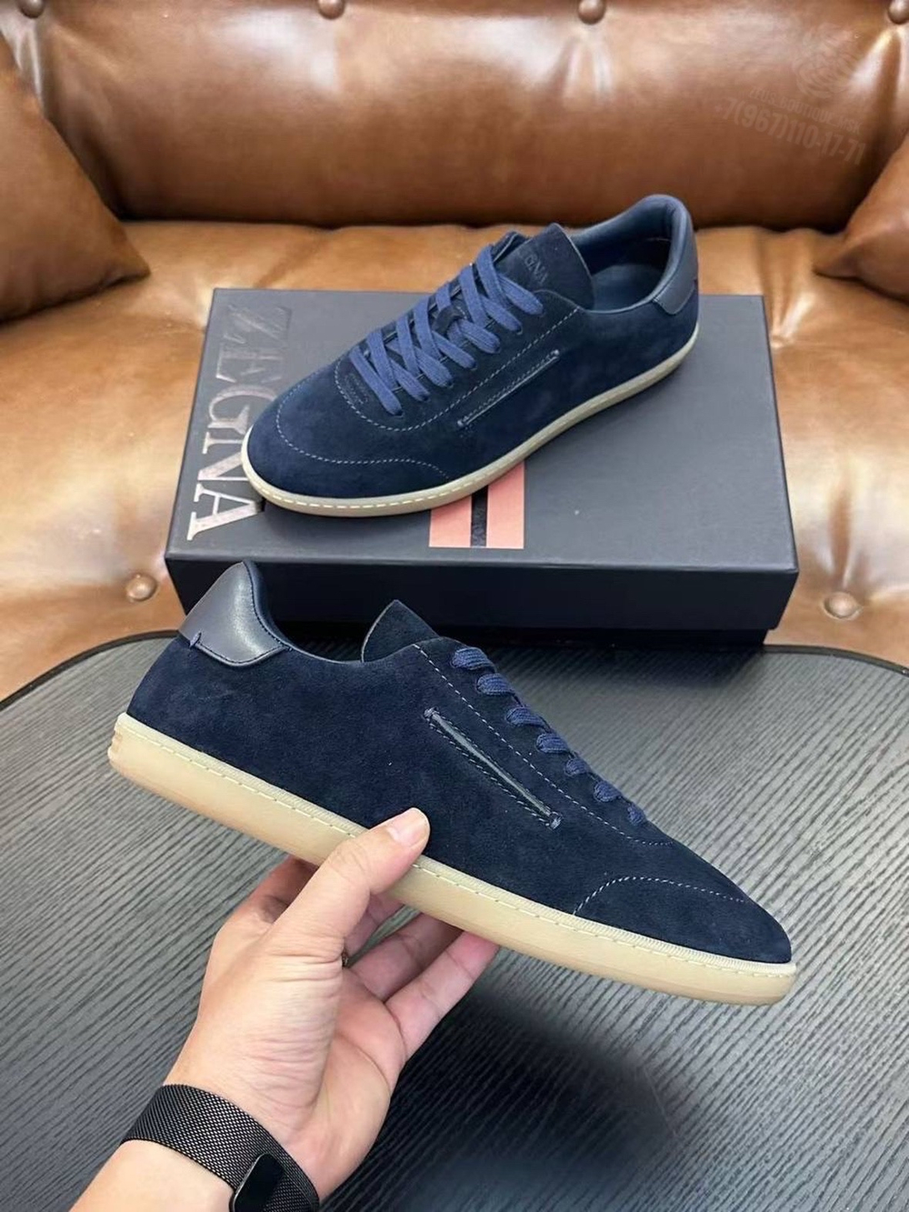Кеды Zegna