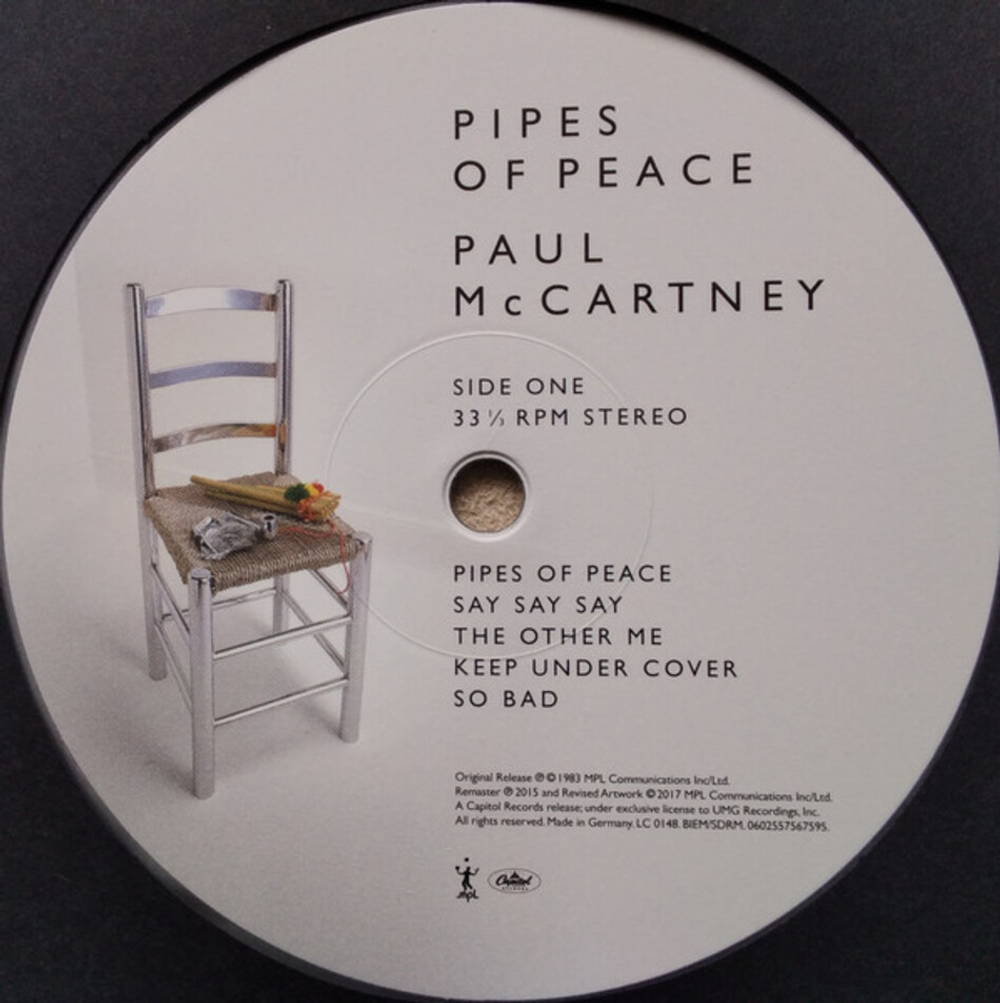 Paul McCartney / Pipes Of Peace (Limited Edition)(Coloured Vinyl)(LP)