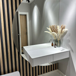 Подвесной туалетный столик консоль GROSS 6010 (RAL 9003)