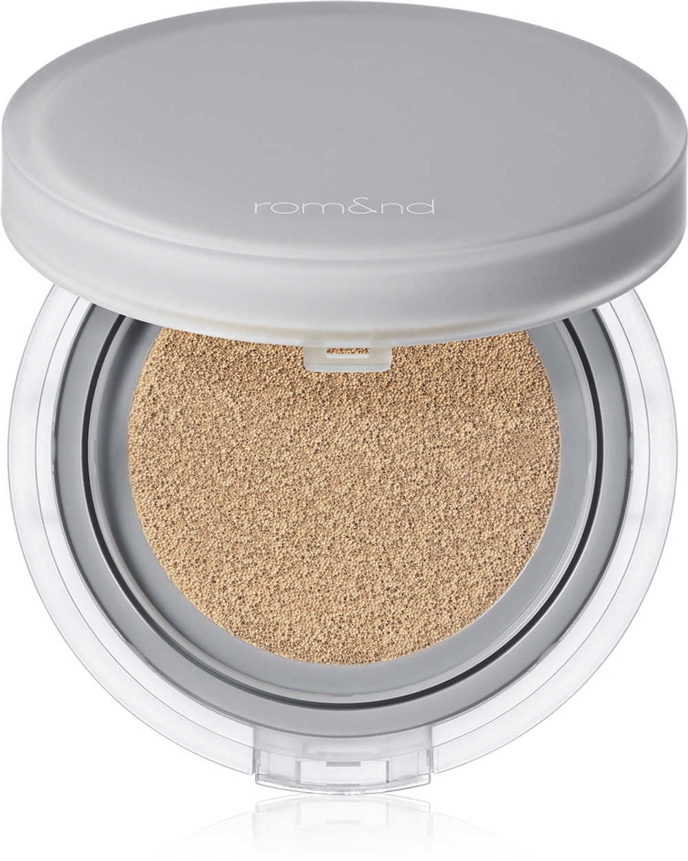 rom&nd Nu Zero Cushion - Легкий защитный тональный крем в губке с осветляющим эффектом оттенок 04 Beige 23, 15 g