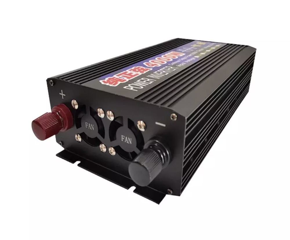 Инвертор 24V-220V 4000W ERO черный Иероглиф чистый синус