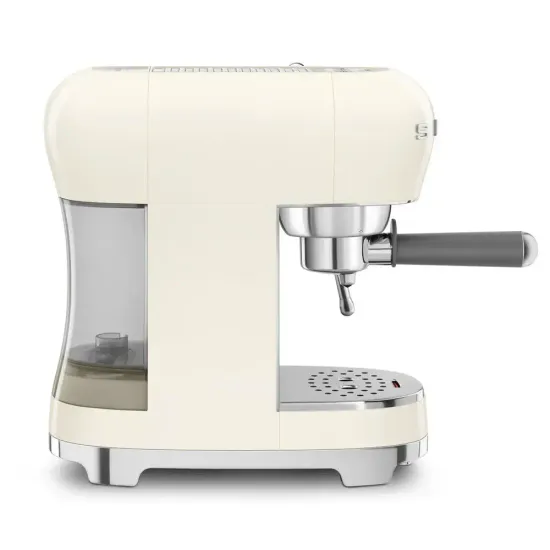 Кофемашина-эспрессо SMEG ECF02CREU, кремовый, ретро / 1350 Вт / 15 бар
