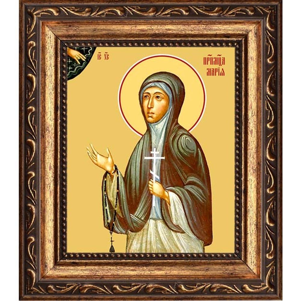 Мария Цейтлин преподобномученица, монахиня. Икона на холсте.