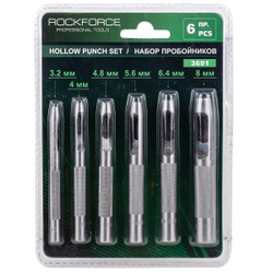 Набор пробойников, 6пр. RockForce##Rock FORCE RF-3691