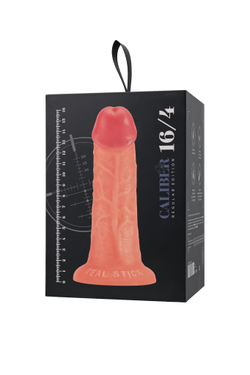 Фаллоимитатор RealStick CALIBER, 16 см, Ø4