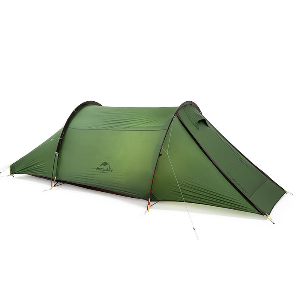Палатка туристическая 2-местная Naturehike Сloud Tunnel NH20ZP006, 20D , зеленый, 6927595761977