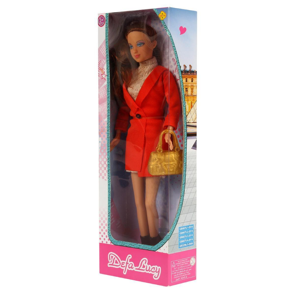 Кукла тип модель Defa Lucy "Учительница" 29,5 см, аксесс. коробка (8365)