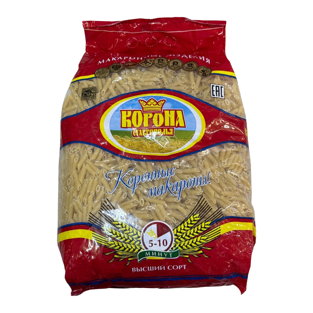 Макароны Корона Ставрополья перья  5 кг