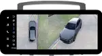 Магнитола для Mitsubishi Pajero 4 2012-2022 (штатная КЗВ, рамка 9) - Teyes LUX ONE 360 монитор 12.3" 2K QLED на Android 10, Быстрая, CarPlay, 4G SIM-слот, 4 камеры в комплекте