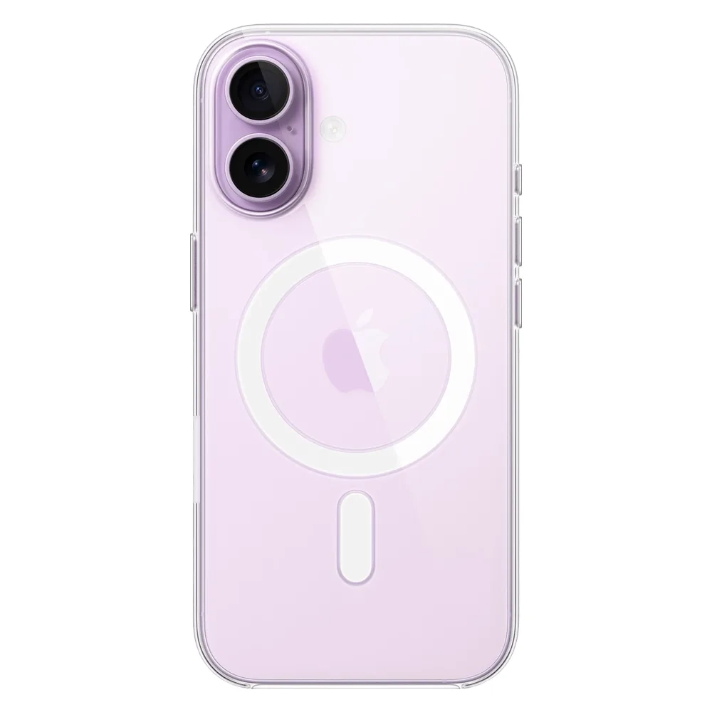 Прозрачный чехол Apple Clear Case with MagSafe для iPhone 17