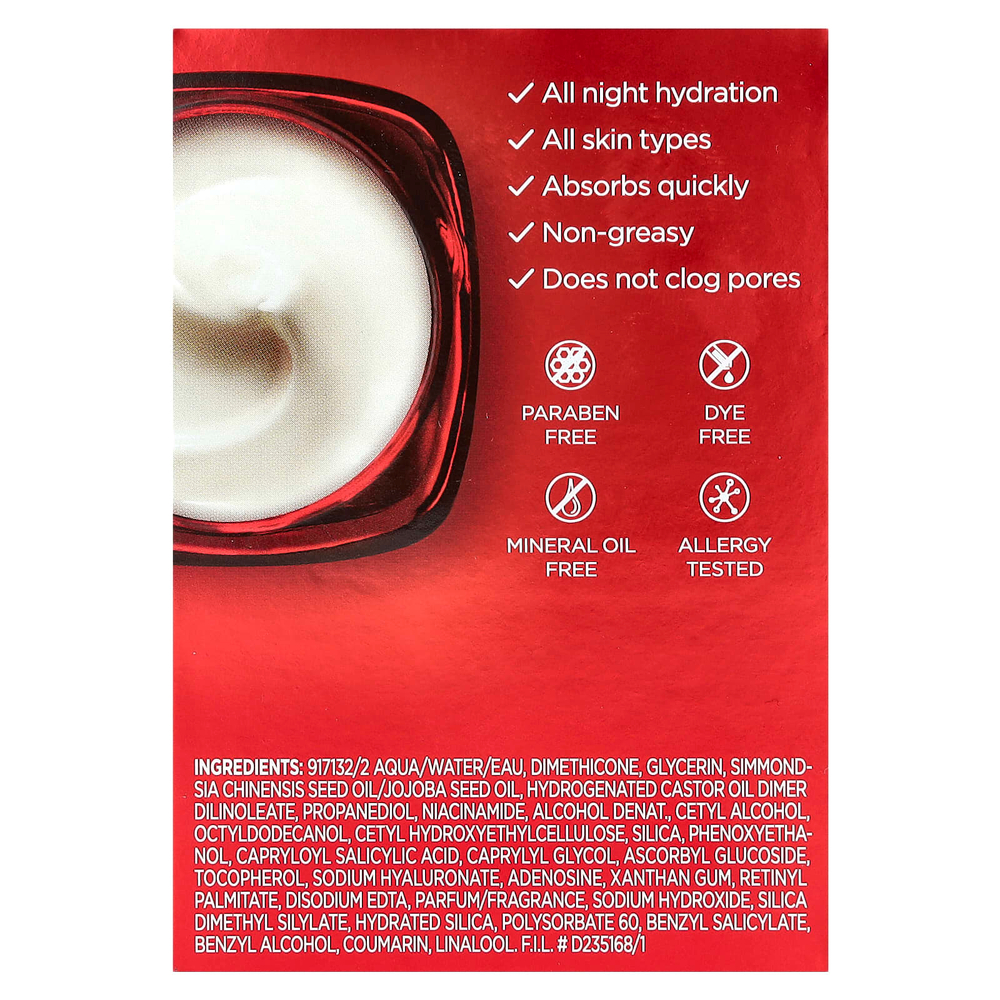 L'Oréal, Revitalift Triple Power, антивозрастная ночная маска, 48 г (1,7 унции)