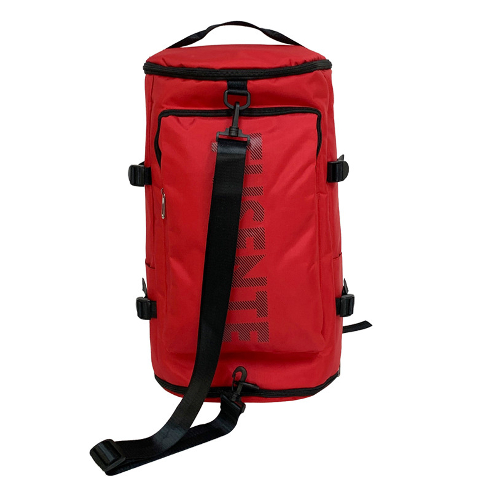 DELIXIONG Oxford Backpack Large Unisex Black/Red/Gray