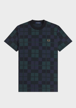 Футболка FRED PERRY Black Watch Tartan Jac T-Shirt