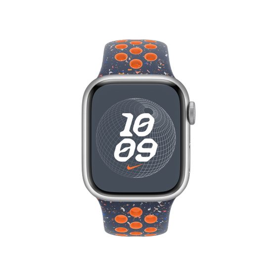 Спортивный ремешок Nike Blue Flame, 41 мм, M/L