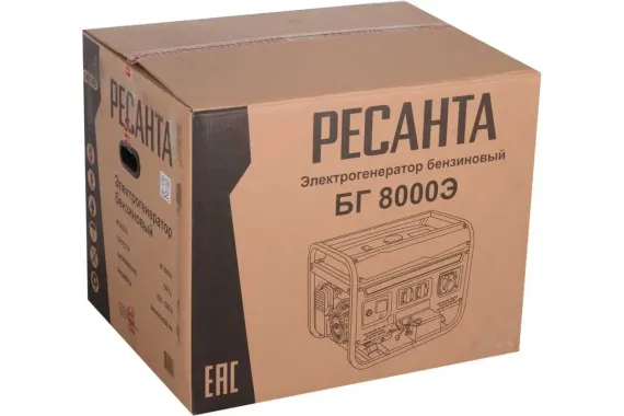 Бензиновый генератор РЕСАНТА БГ 8000 Э