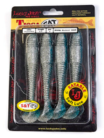 Виброхвост Lucky John Tioga Fat 4.5" (114 мм)