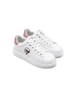 Кожаные кроссовки kapri Karl Lagerfeld - белый(KL62530N)