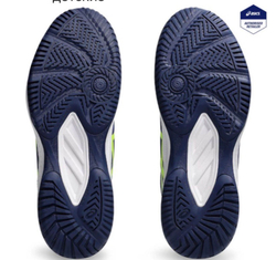 ASICS, UPCOURT 6, Volleyball, BLUE EXPANSE/SAFETY YELLOW, MEN, US 11 /EUR 45 /UK 10 /СМ 29