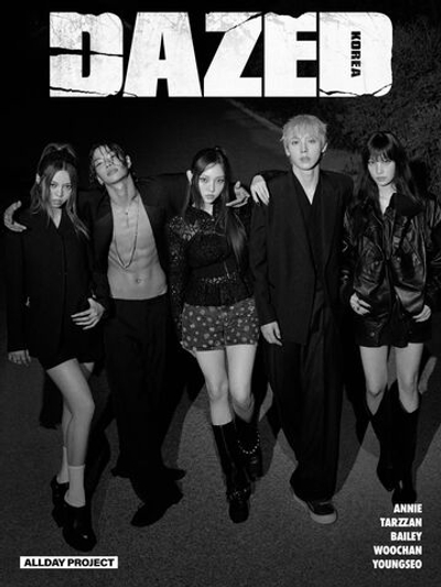 публикация DAZED - 2025.09 ALLDAY PROJECT E Type