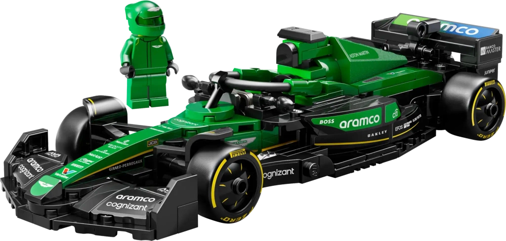 Конструктор LEGO Speed Champions 77245 Гоночный автомобиль Aston Martin Aramco F1 AMR24