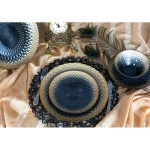 Блюдо 30см «Барокко блэк»