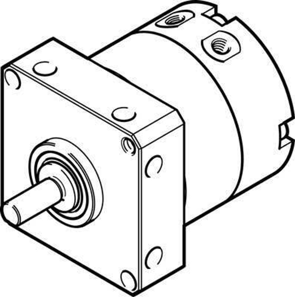 DSM-T-8-90-P Неполноповоротный привод