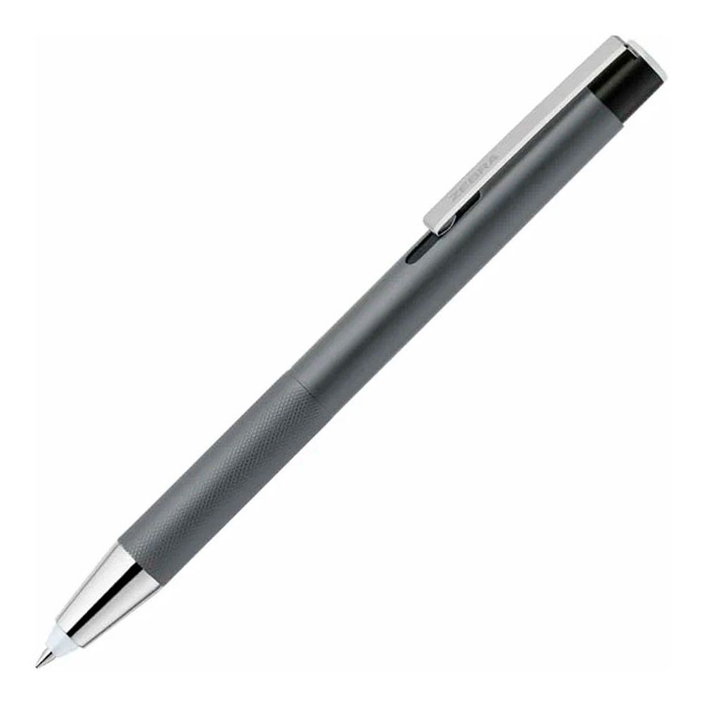 Шариковая ручка Zebra Litewriting Alpha со светодиодом темно-серая (P-BA96-OC-GR)