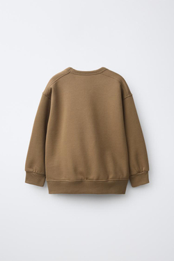 ZARA БАЗОВАЯ ТОЛСТОВКА, РЫЖЕВАТО-КОРИЧНЕВЫЙ