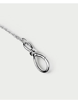 Цепочка Stacker Clasp Серебро 925 пробы покрытое родием