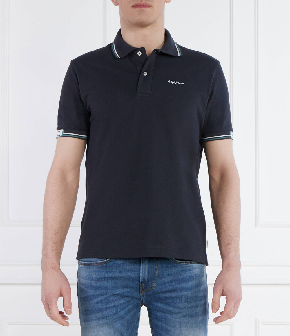 Поло HARLEY Pepe Jeans London - темно-синий(PM542156)