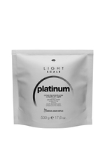 Быстродействующий компактный серый осветляющий порошок Лисап Professional Light Scale Platinum Powder 500 гр.