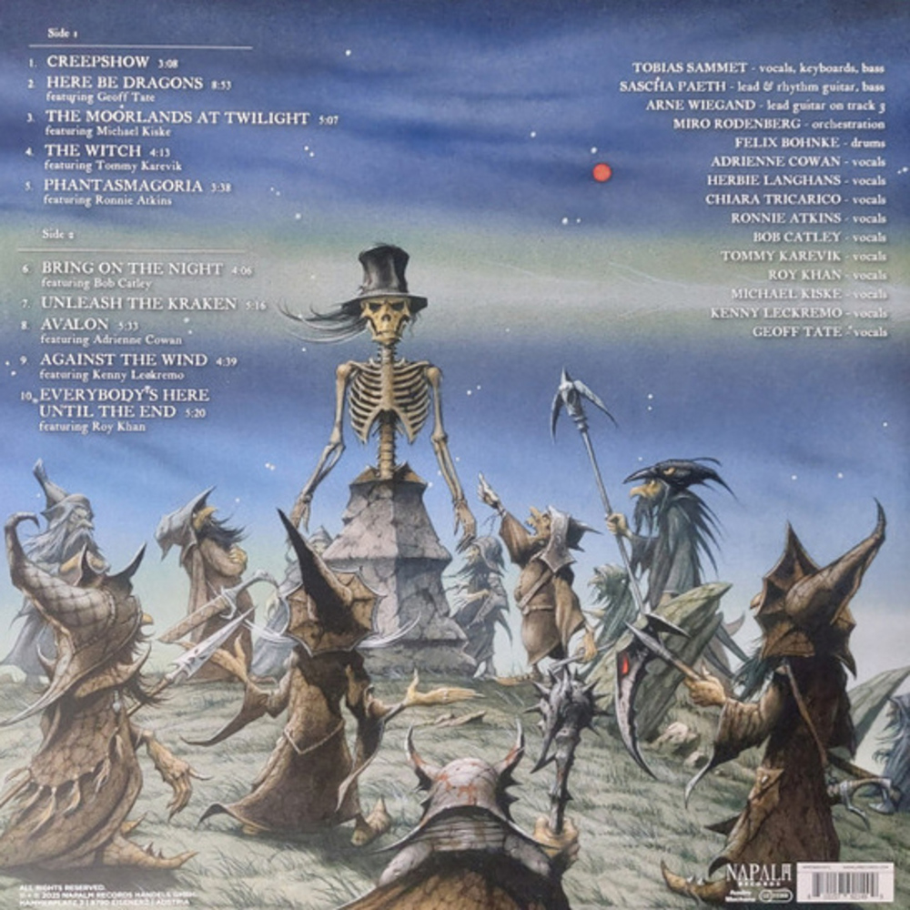 Tobias Sammet's Avantasia / Here Be Dragons (LP)