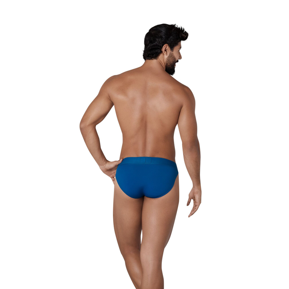 Синие мужские трусы-танга Primary Brief Bikini (Размер: L) (Цвет: синий)