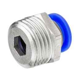 Фитинг для пластиковых трубок 10мм с наружной резьбой 1/2'' Forsage F-SPC10-04