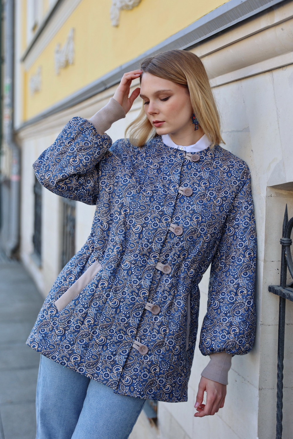 Padded Jacket "Paisley"