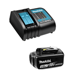 Набор питания Makita SF: Аккумулятор BL1830B Li-Ion, 18 В, 3 Ач, Зарядное устройство для зарядки Li-Ion блоков с номинальным напряжением 14.4 В и 18 В DC18SD 191A23-6
