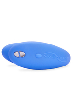 Вибромассажер для пар We-Vibe Match с беспроводным пультом управлением (Цвет: голубой)