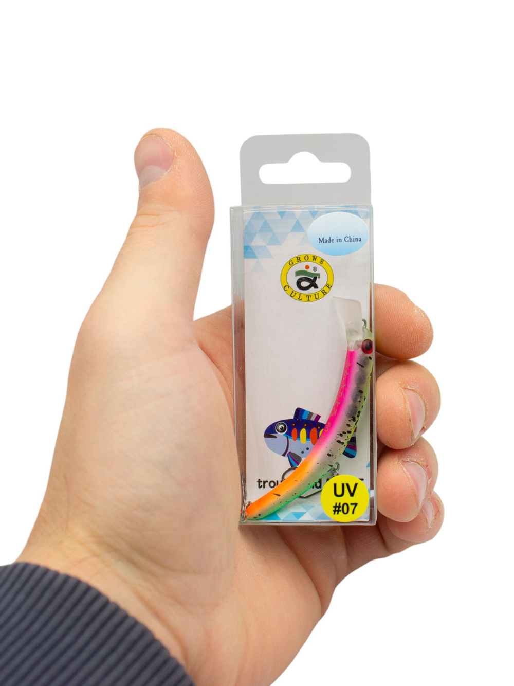 Воблер Минноу "БАНАН" Sakasan Yoro Slim 60 XS, 3,9 г, цвет #07