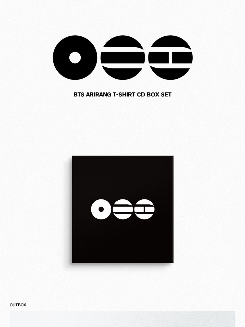 Альбом BTS - ARIRANG Album T-SHIRT CD BOX SET